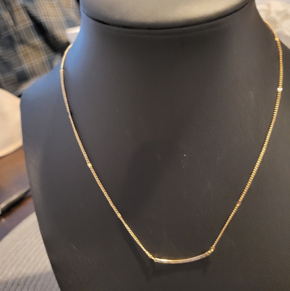 Goldtone necklace